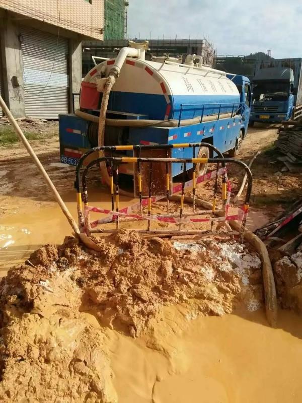 三才镇工地淤泥清淤