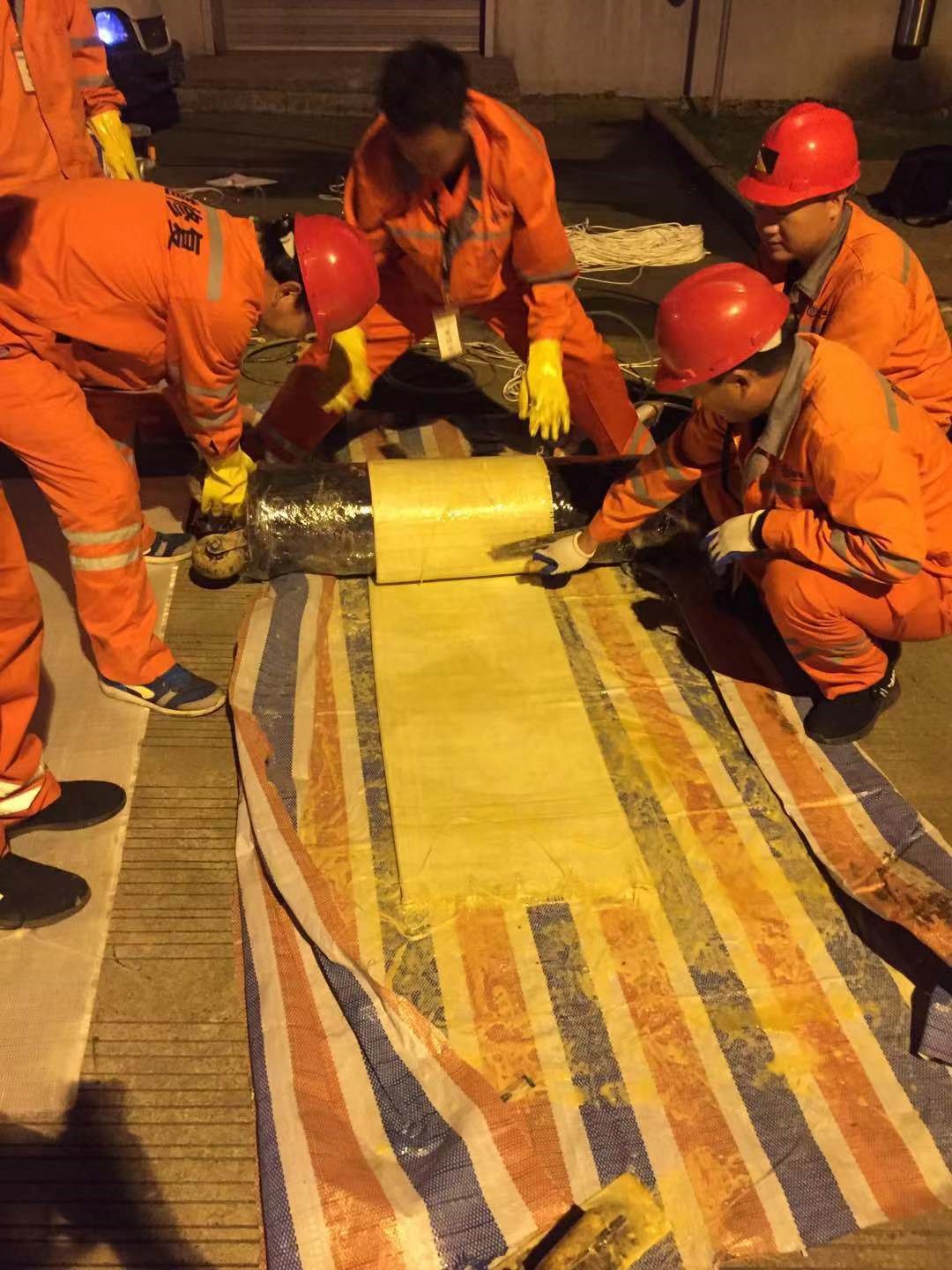 三才镇CIPP局部树脂固化法